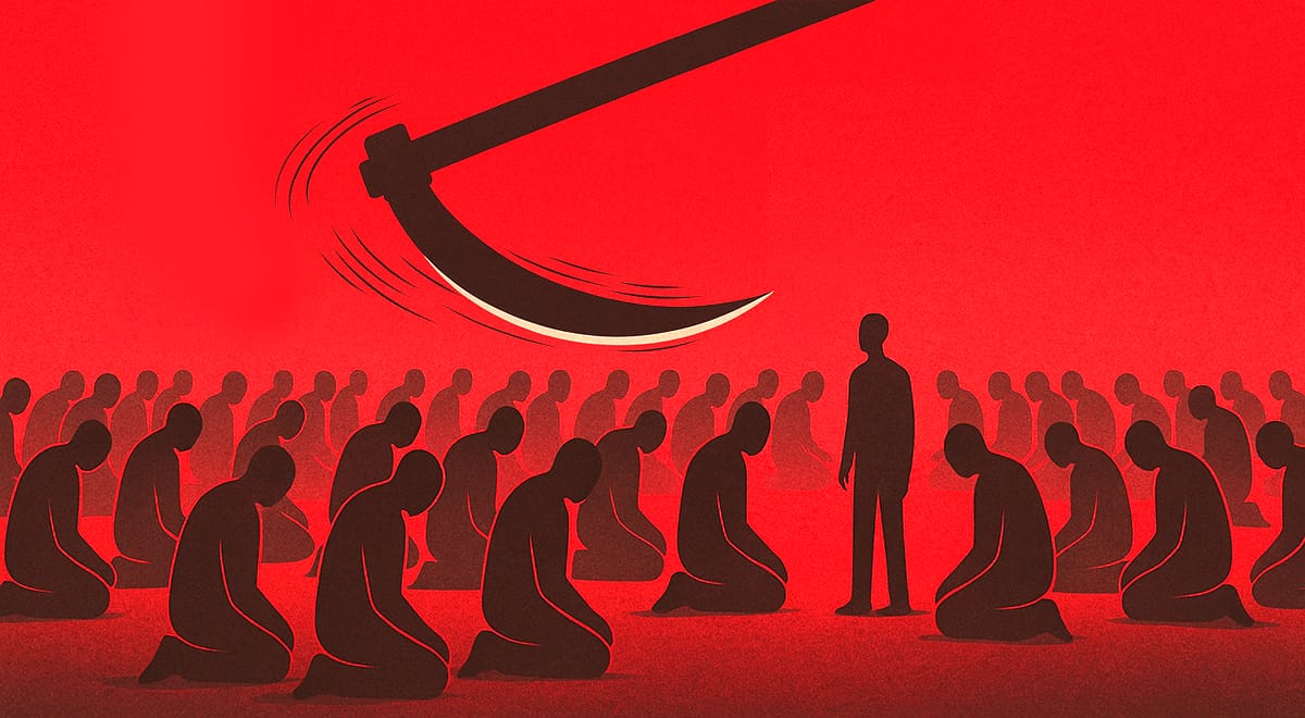在旋转的镰刀下：服从与恶的深层悖论